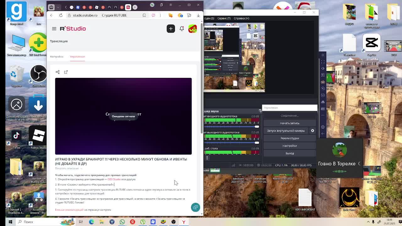 ИГРАЮ В УКРАДИ БРАИНРОТ !!! ЧЕРЕЗ НЕСКОЛЬКО МИНУТ ОБНОВА И ИВЕНТЫ (НЕ ДОБАЙТЕ В ДР) смотреть онлайн