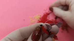 RED Кирпичное плетение Часть 1 из 6  от Светланы Литвиновой