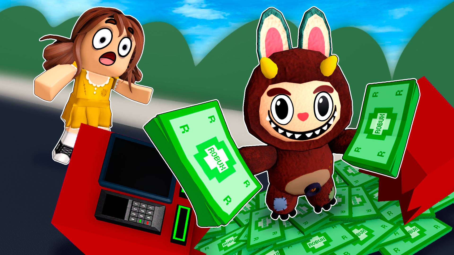 Мой Лабубу Монстр, 2 серия (Роблокс анимация)