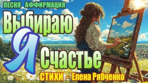 "Я Выбираю Счастье!" Аффирмация на Стихи Е. Рябченко | Позитивный Настрой Дня | Пой Свою Реальность