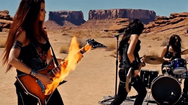 The Wall - Epic Hard Rock Music _ AI Short Animated Cinematic Story