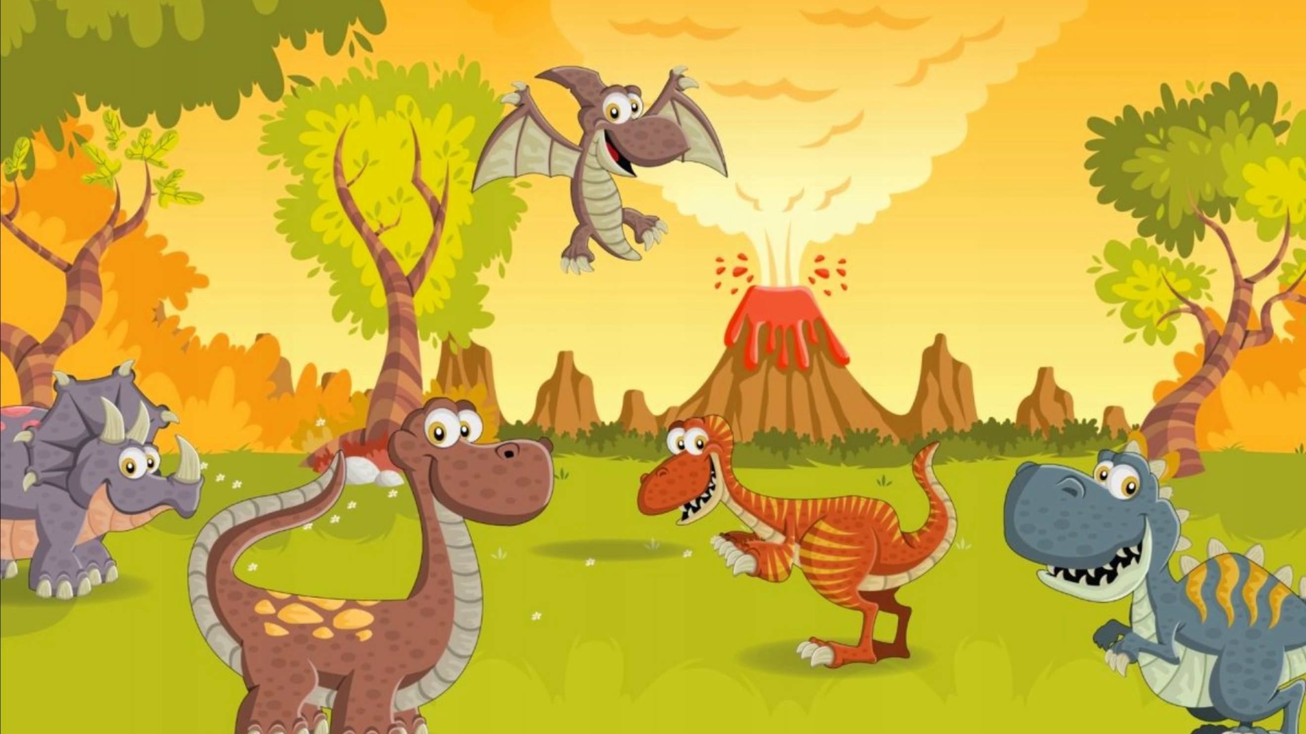 Мультики Шоу Картинки для Малышей Динозавры Пазлы 2 смотреть онлайн