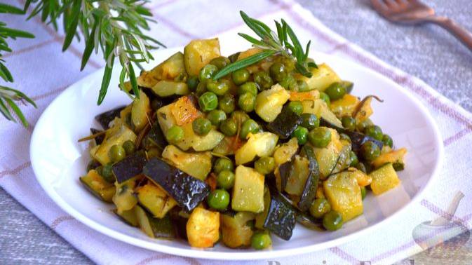 КАБАЧКИ С ЗЕЛЁНЫМ ГОРОШКОМ смотреть онлайн