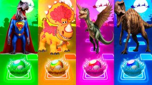 Динозавры 180 уровень - Мультики про Динозавров | МУЛЬТФИЛЬМЫ ДИНОЗАВРЫ в Tiles Hop