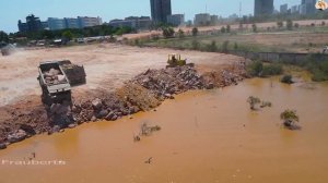 Строительство, засыпка, один из прошлых объектов