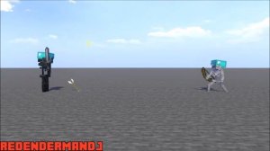 Увядающий Скелет Против Скелета Майнкрафт Анимация