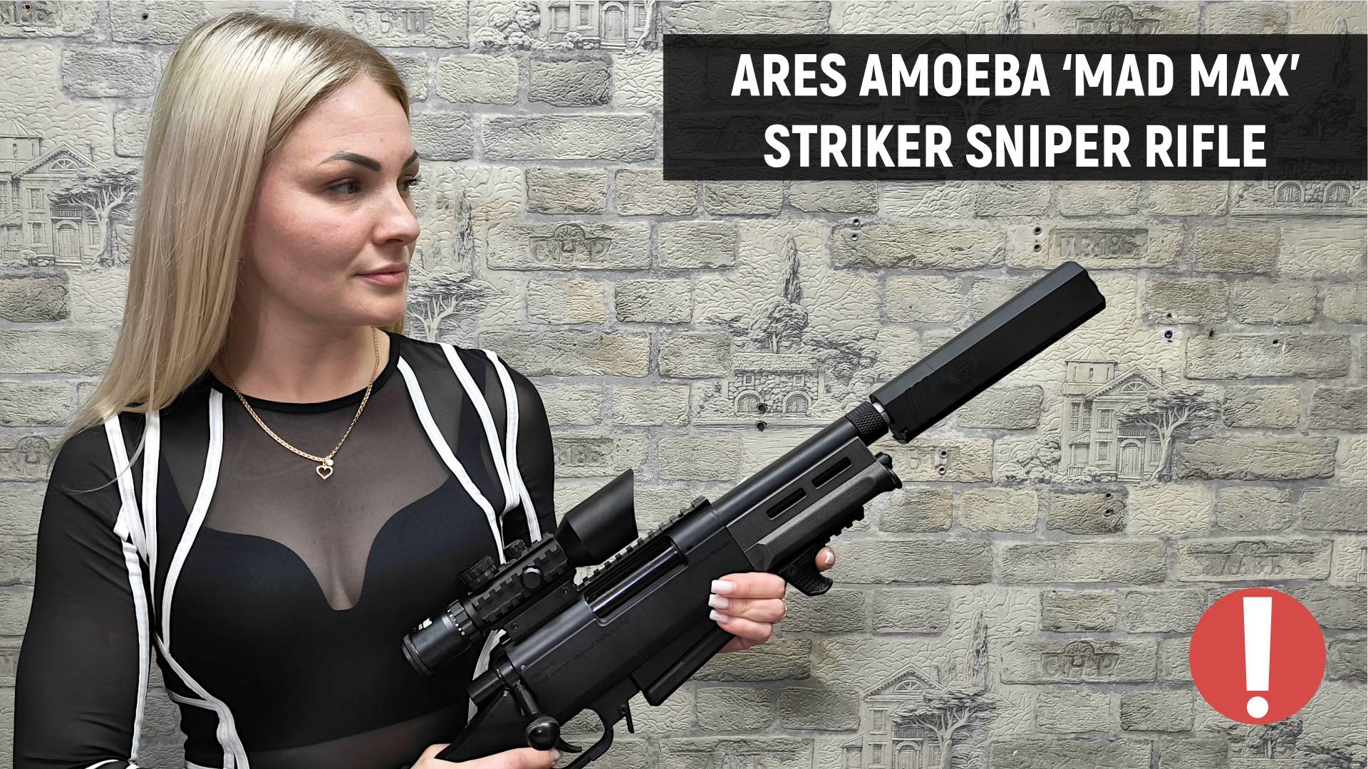 AMOEBA ‘MAD MAX’ - УЛЬТРА КОМПАКТНАЯ СНАЙПЕРСКАЯ ВИНТОВКА (SPRING, 6MM) смотреть онлайн