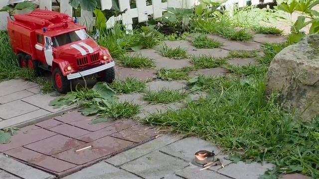 Пожарный Зил-131 АЦ-40.