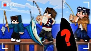 НИКОГДА НЕ РЫБАЧЬ В ЭТОЙ РЕКЕ. ЧТО Я ПОЙМАЛ?НЕЧТО[ЧАСТЬ1]- СТРАШИЛКИ В МАЙНКРАФТ