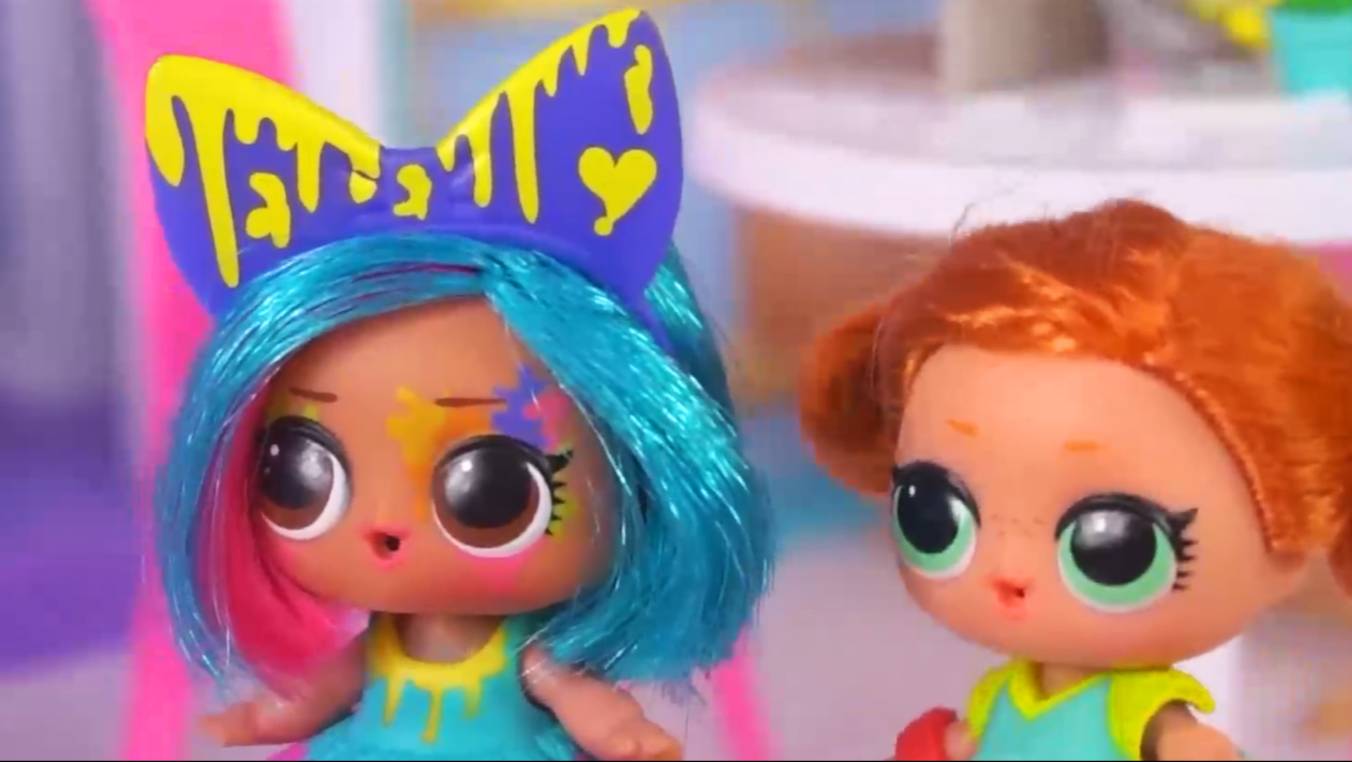🍿 Куклы малыши ЛОЛ, Первая пижамная ночная вечеринка в новом доме Барби! ⛈️ мультик