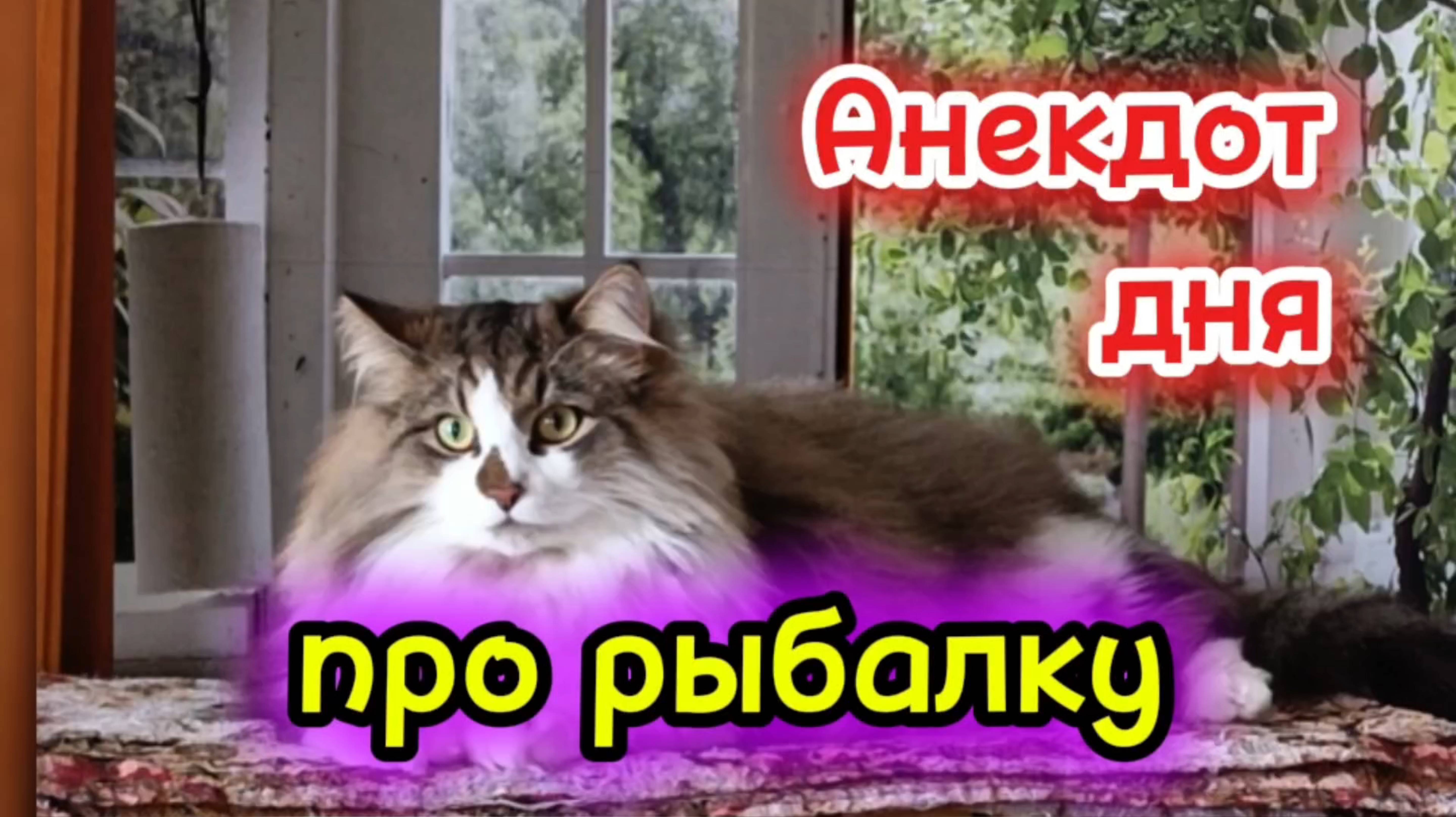 Анекдот дня про рыбалку. смотреть онлайн