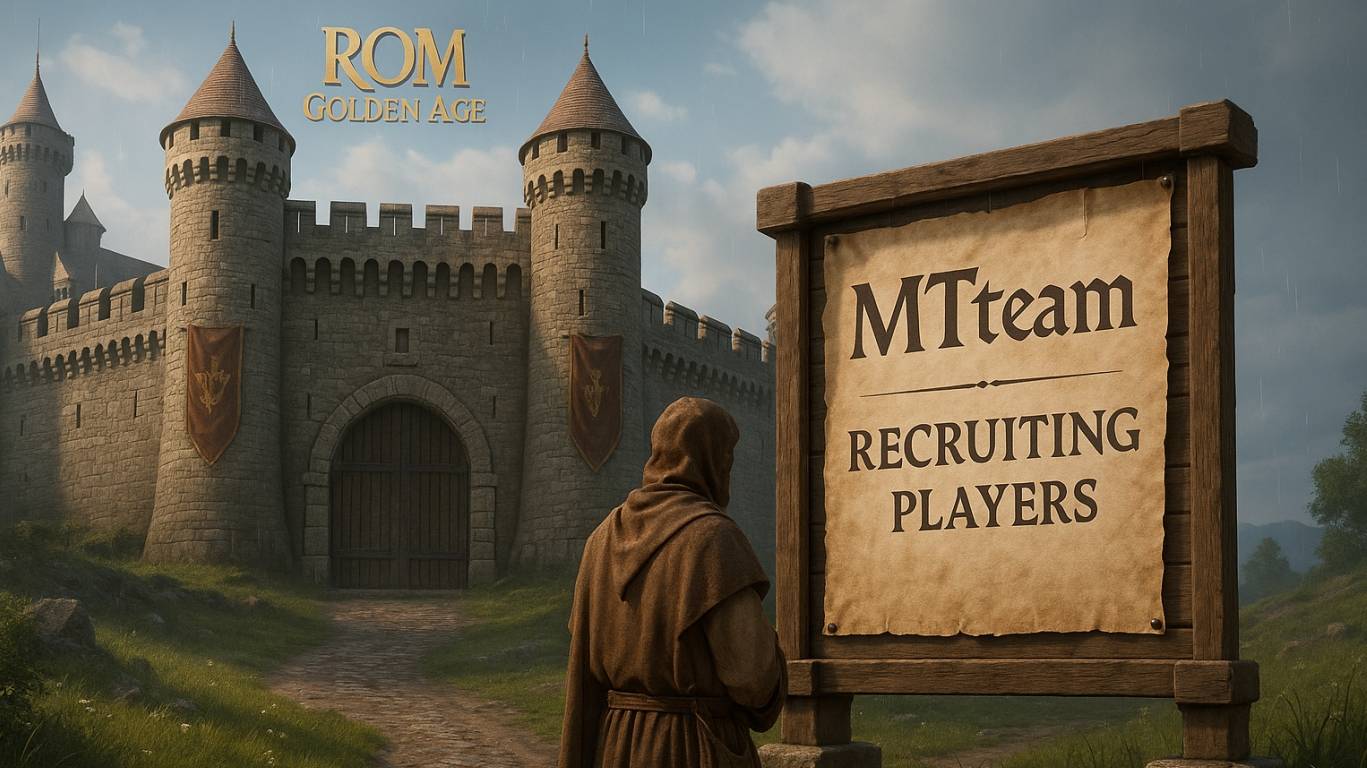ROM: Golden Age GamePlay Набор в Гильдию MT-team Remember Of Majesty MMORPG 2025 смотреть онлайн