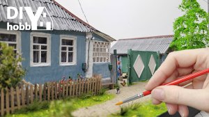 Превращаем картонные коробки в уютный деревенский дом!