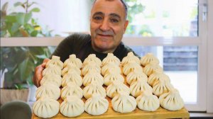 Традиционные грузинские ХИНКАЛИ — готовим легко и красиво с помощью хинкальницы