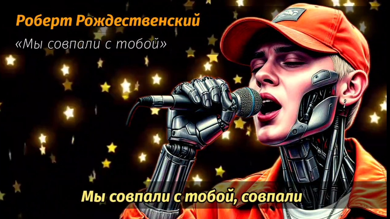 Роберт Рождественский - мы совпали с тобой / AI Singer