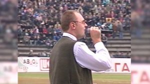 Стадион Звезда. 
перед матчем  Амкар-Спартак. 1998г