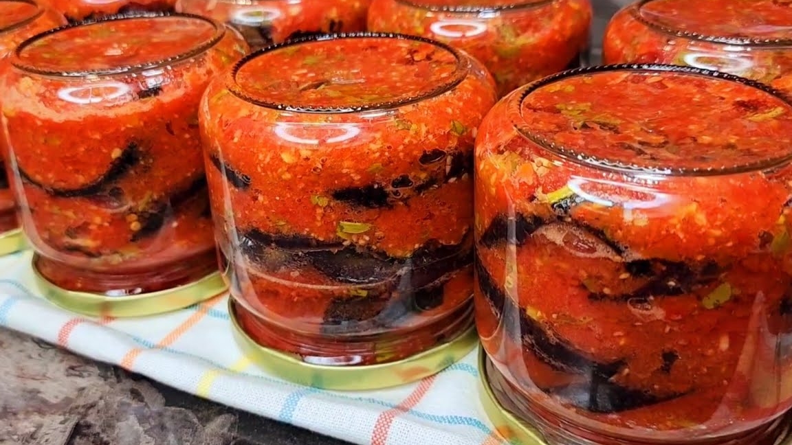 Не ждите зимы без 100 банок! Я больше не покупаю её в магазине! Она невероятно вкусная! Баклажаны смотреть онлайн