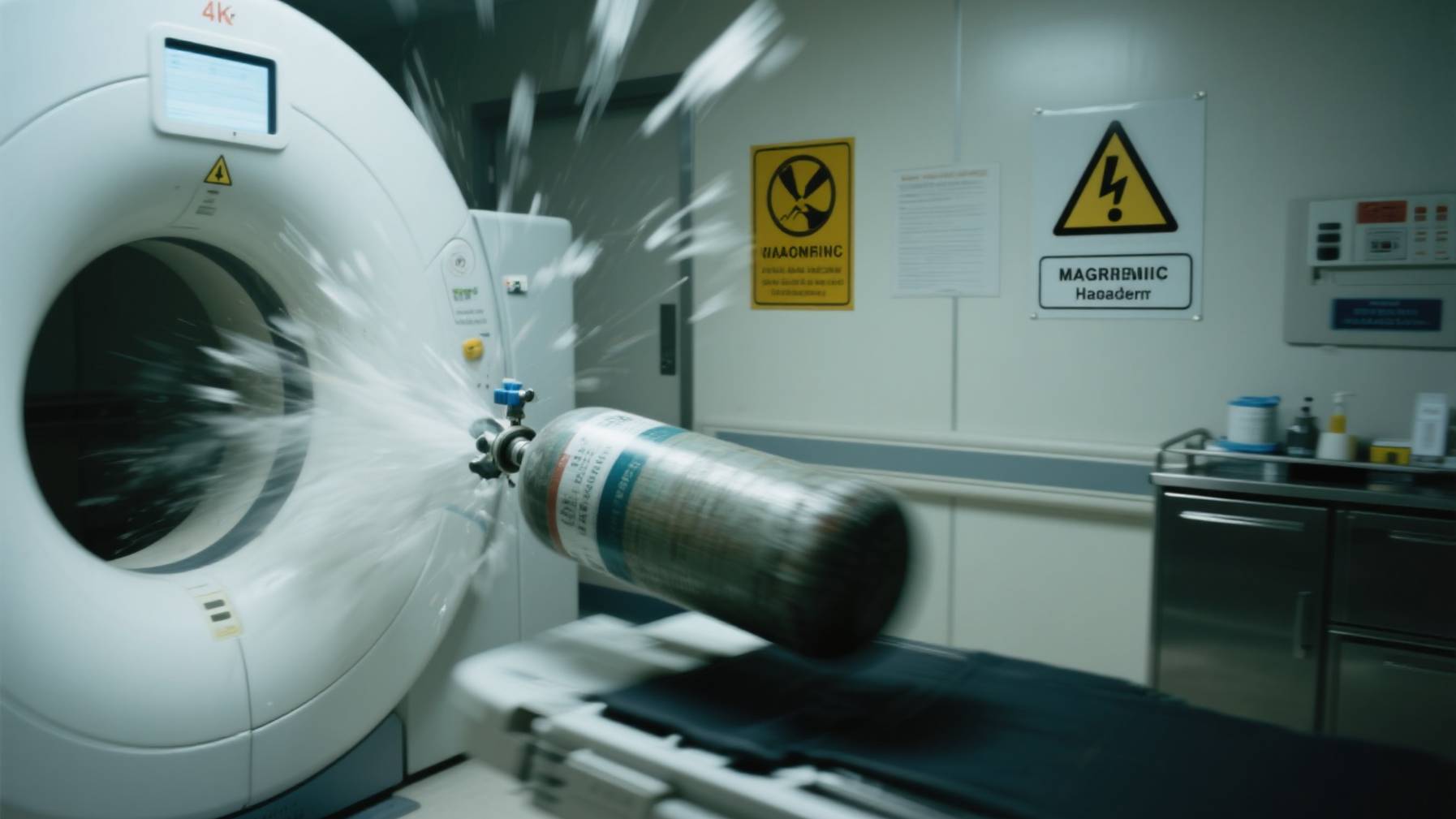 В США магнитное поле МРТ притянуло кислородный баллон который убил ребёнка смотреть онлайн