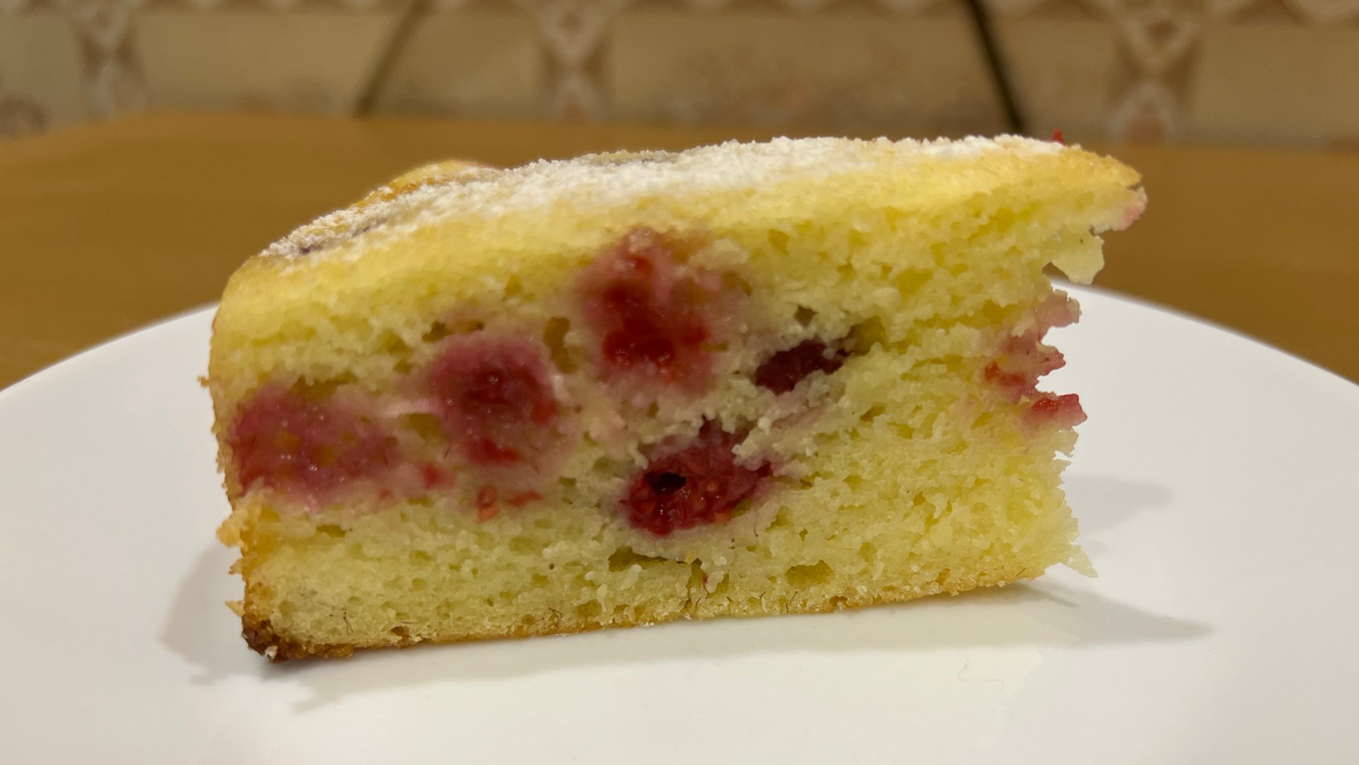 Манник с малиной к чаю смотреть онлайн