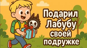 Подарили ЛАБУБУ подружке ❤️