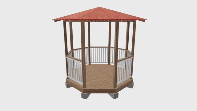 Беседка конструктор