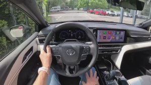 Toyota Camry 2025 [2.5 л. Hybrid 230 л.с.] POV TEST DRIVE