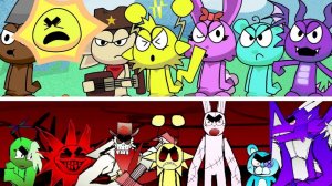 👿 INCREDIBOX SPRUNKI | EVIL SPRUNKSTERS (NEW MOD!): NORMAL vs HORROR 💢