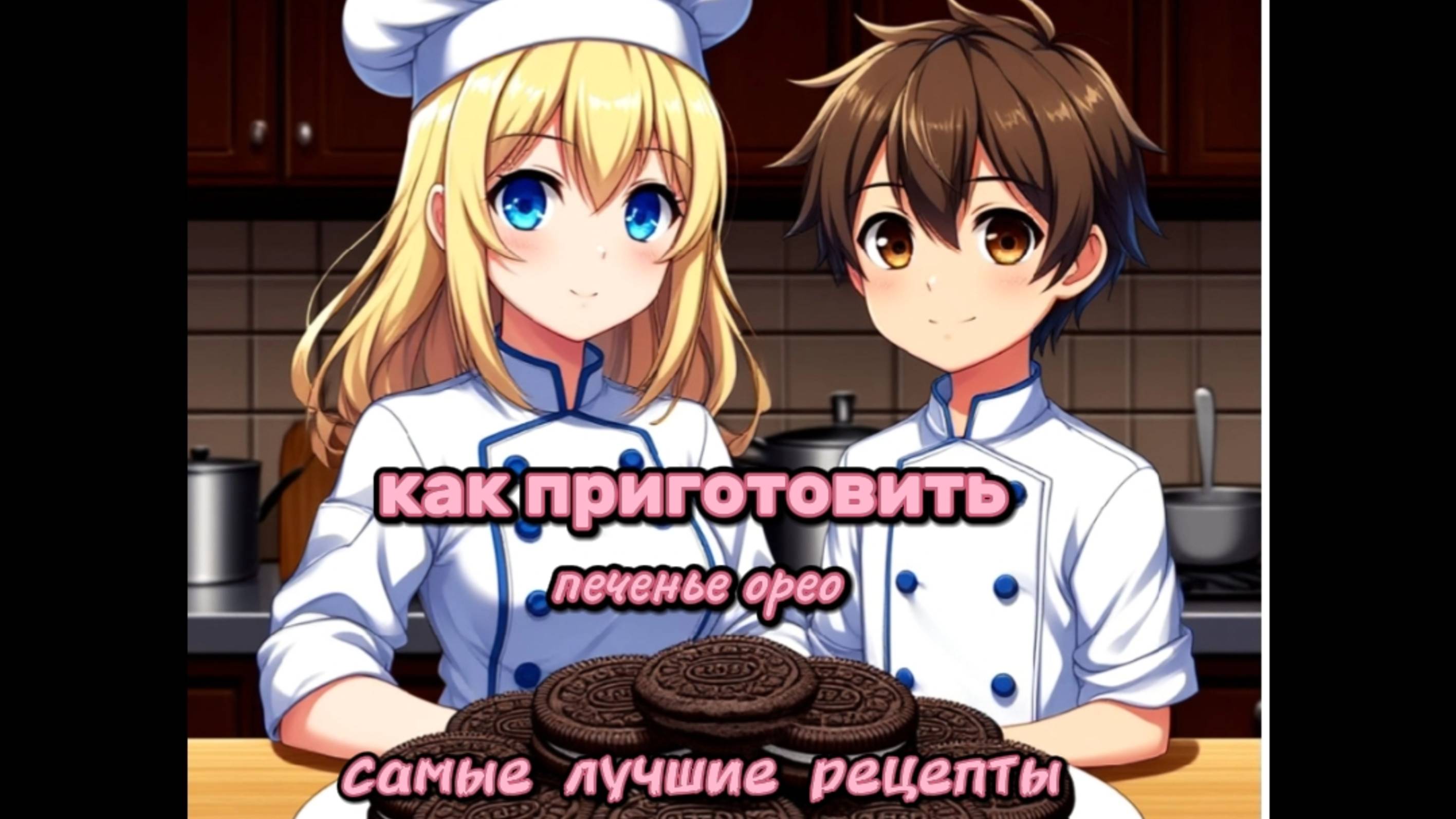 как приготовить печенье орео.🍪