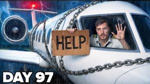 Выживи 100 Дней Взаперти В Частном Самолёте #челендж #мистербист #mrbeast #приколы #хайп #тренд