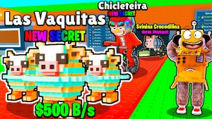Las Vaquitas Saturnitas, Chicleteira Bicicletera НОВЫЕ БРЕЙНРОТЫ ОБНОВЛЕНИЕ Roblox Steal a Brainrot