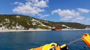 Отпуск 2025. Морская прогулка на яхте #путешествия #море #кабардинка