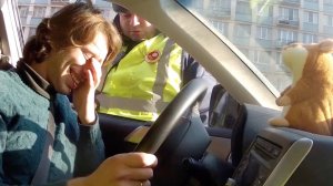 Говорящий хомяк троллит гаишника