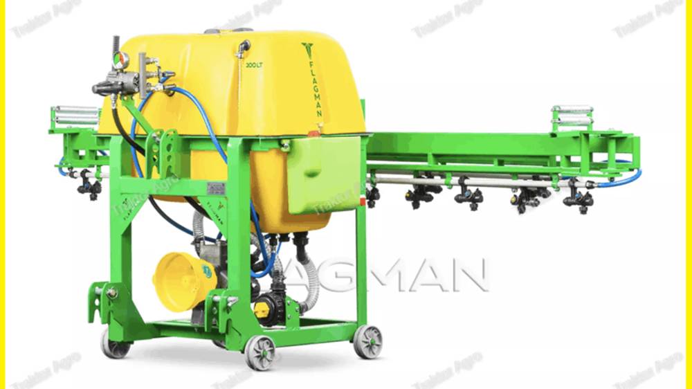 Опрыскиватель полевой на мнитракор Кубота GL-27 смотреть онлайн