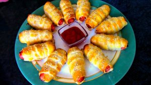 Сосиски в слоеном тесте