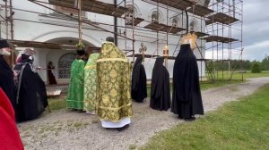 Литургия на преподобного Корнилия Крыпецкого