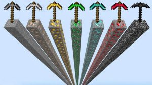 Какая кирка быстрее в эксперименте Minecraft?