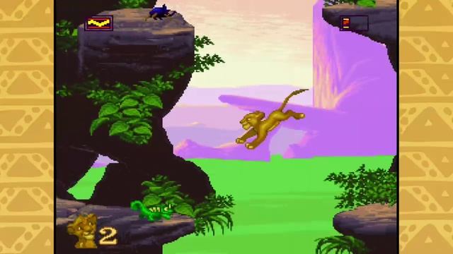 Слишком сложный этот первый уровень в игре "Король Лев".