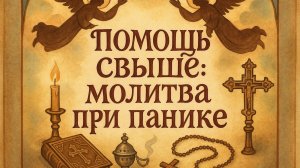 ПОМОЩЬ СВЫШЕ. Молитва при панике