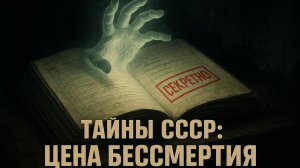 Тайны СССР: ЦЕНА БЕССМЕРТИЯ: Что Скрывали в Подвалах Старой Больницы? Литературный Детектив Мистика