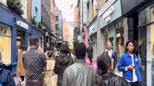 Лондон Великобритания обзор прогулка по старинным улицам, река Темза мост Миллениум