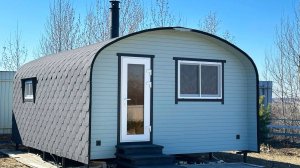 Собрали баню за 1 день — посмотри что получилось!