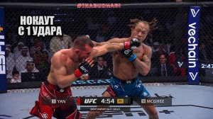 ДИКИЙ РАЗНОС! Бой Петр Ян VS Маркус Макги UFC Абу-Даби / Прямая Трансляция ЮФС Petr Yan - McGhee