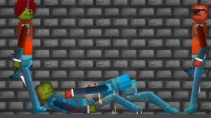 Игра в кальмара в Melon sandbox 3 сезон 1 Серия(Предатель)