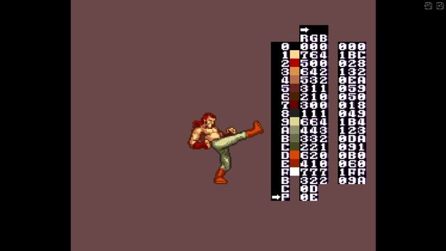 Double Dragon II: The Revenge Средство просмотра объектов/Object Viewer (PC Engine) смотреть онлайн