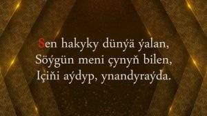 Mad Nazarow  ft  Jeren Halnazarowa _ My  Love _ Karaoke