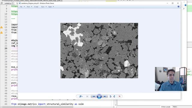 Tutorial 48 - Image quality metrics using a reference image ( in python ) смотреть онлайн