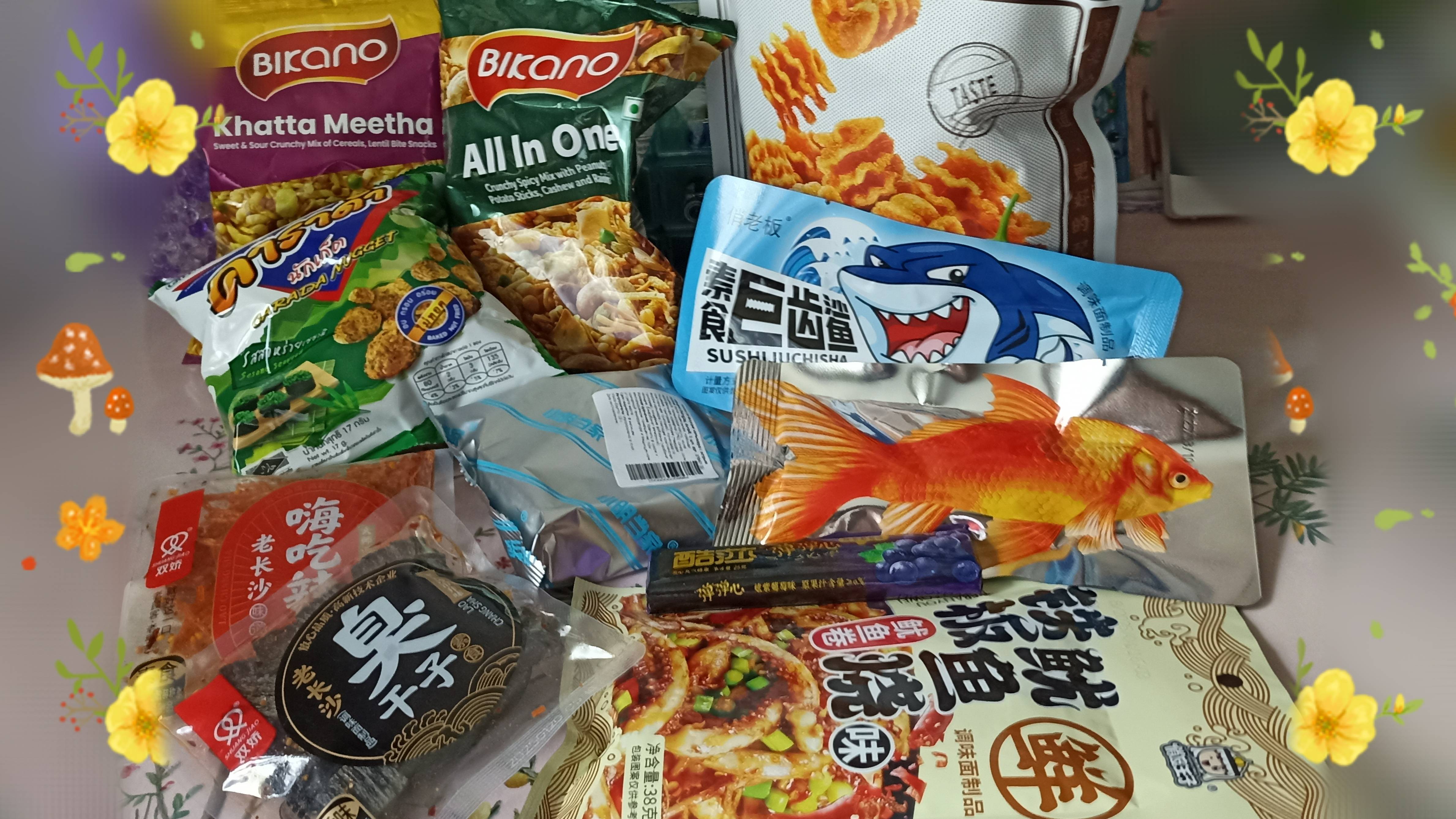 Дегустация азиатских снеков смотреть онлайн