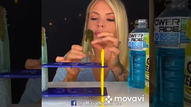 АСМР/Напитки на камеру/Морской виноград/ASMR/Мукбанг смотреть онлайн