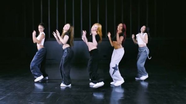 katseye dance practice mirror