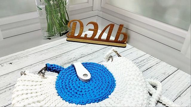 Вяжем сумку ракушку. смотреть онлайн